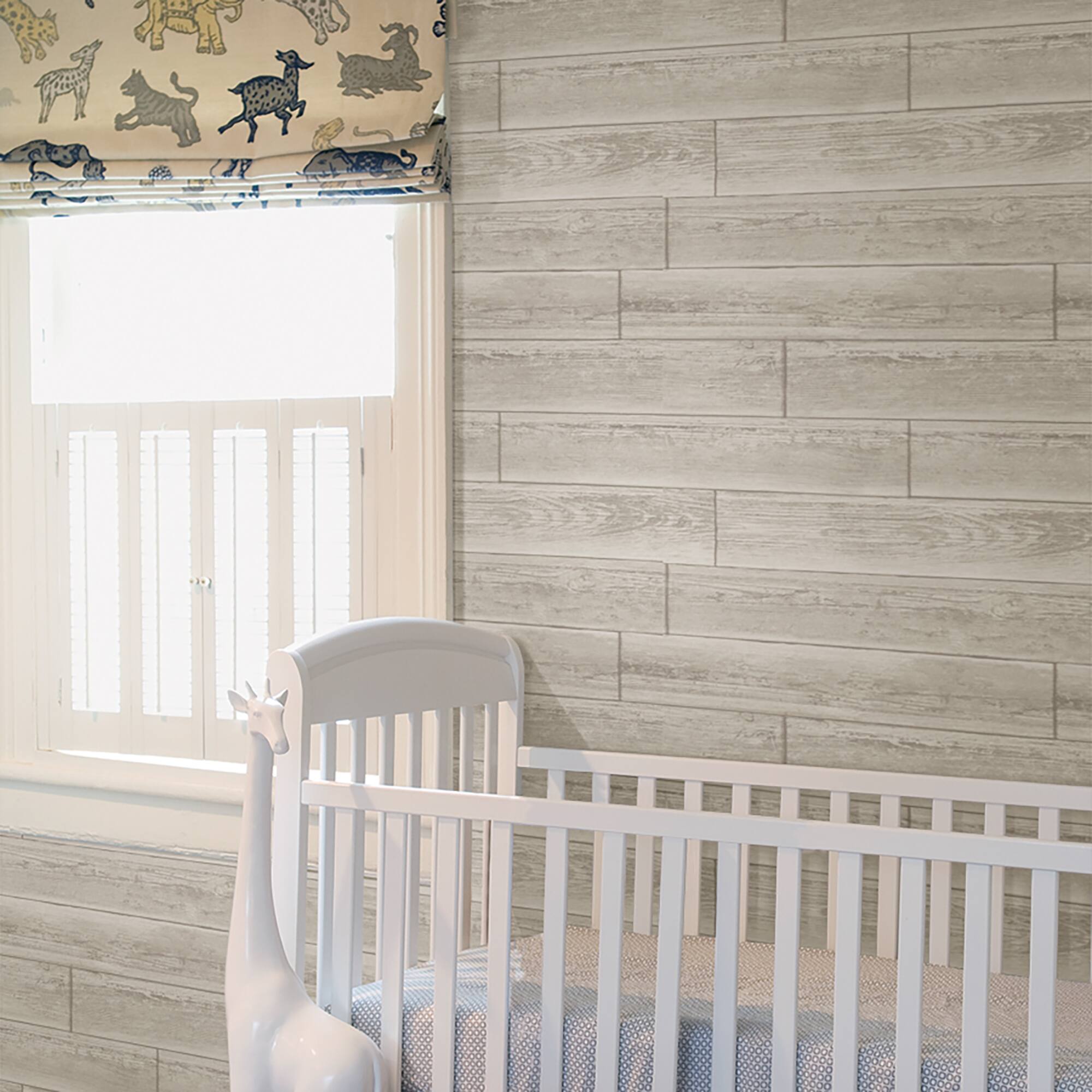 NuWallpaper Serene Cream Peel & Stick Wallpaper